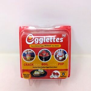 NIB. EGGLETTES. Hard-boiled eggs without the shell